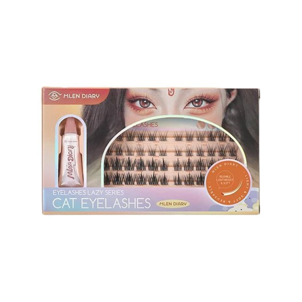 CT - Lông Mi Giả Mlen Diary Mắt Cáo Hộp Nhỏ