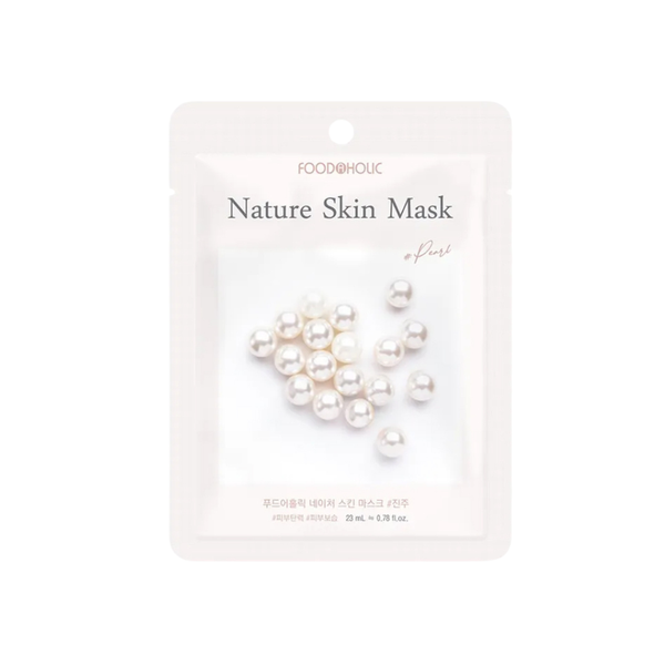 CT - Mặt Nạ Cấp Ẩm, Dưỡng Trắng Da Foodaholic Pearl Nature Skin Mask 23ml