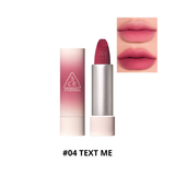  HXT - Son Thỏi Lì 3CE Cashmere Hug Lipstick 3.5g #04 Text Me 