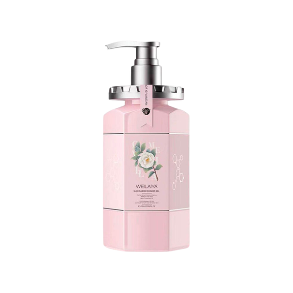Sữa Tắm Hoa Trà Weilaiya Niacinamide Shower Gel 450ml