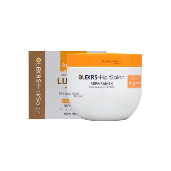 Kem Ủ Tóc Olexrs Hair Salon Repair Mask 500ml #Luxury