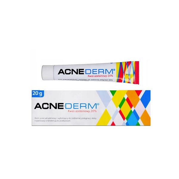 Kem Trị Mụn, Mờ Thâm AcneDerm Kwas Azelainowy 20% 20g