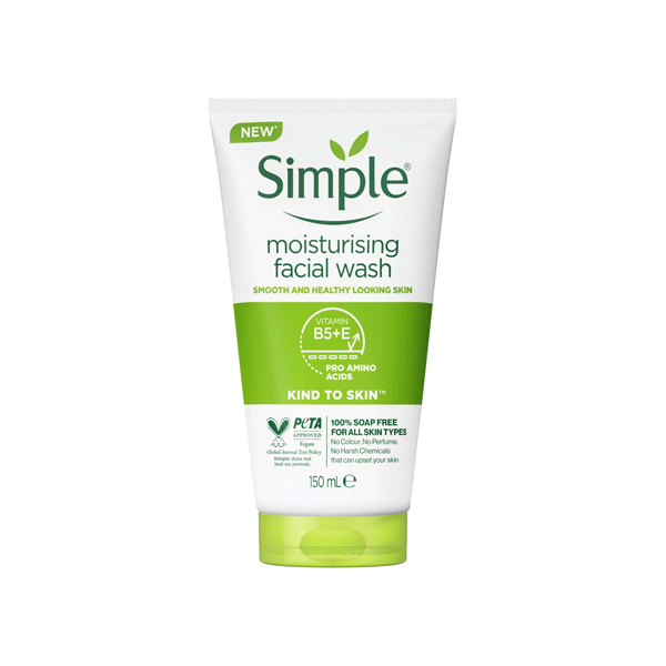 Sữa Rửa Mặt Da Nhạy Cảm Simple Moisturising Facial Wash 150ml