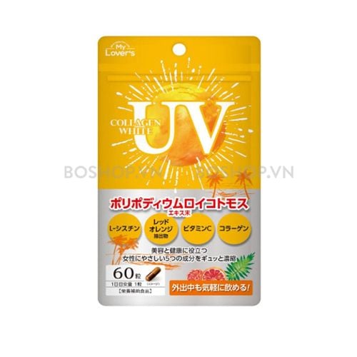 Viên Uống Chống Nắng My Lover's Collagen White  60 Viên
