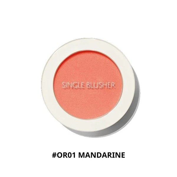 Má Hồng The Saem Saemmul Single Blusher 5g #OR01 Mandarine