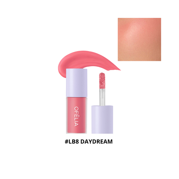 Má Hồng Dạng Kem Ofélia Loli Liquid Blush 4.3g #LB8 Daydream - Hồng Baby