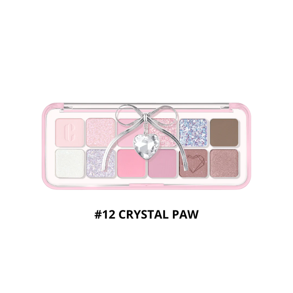 Bảng Phấn Mắt 12 Ô Clio Pro Eye Palette #12 Crystal Paw