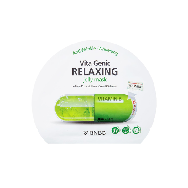 Mặt Nạ Phục Hồi Da, Cung Cấp Vitamin B BNBG Vita Genic Relaxing Jelly Mask 30ml