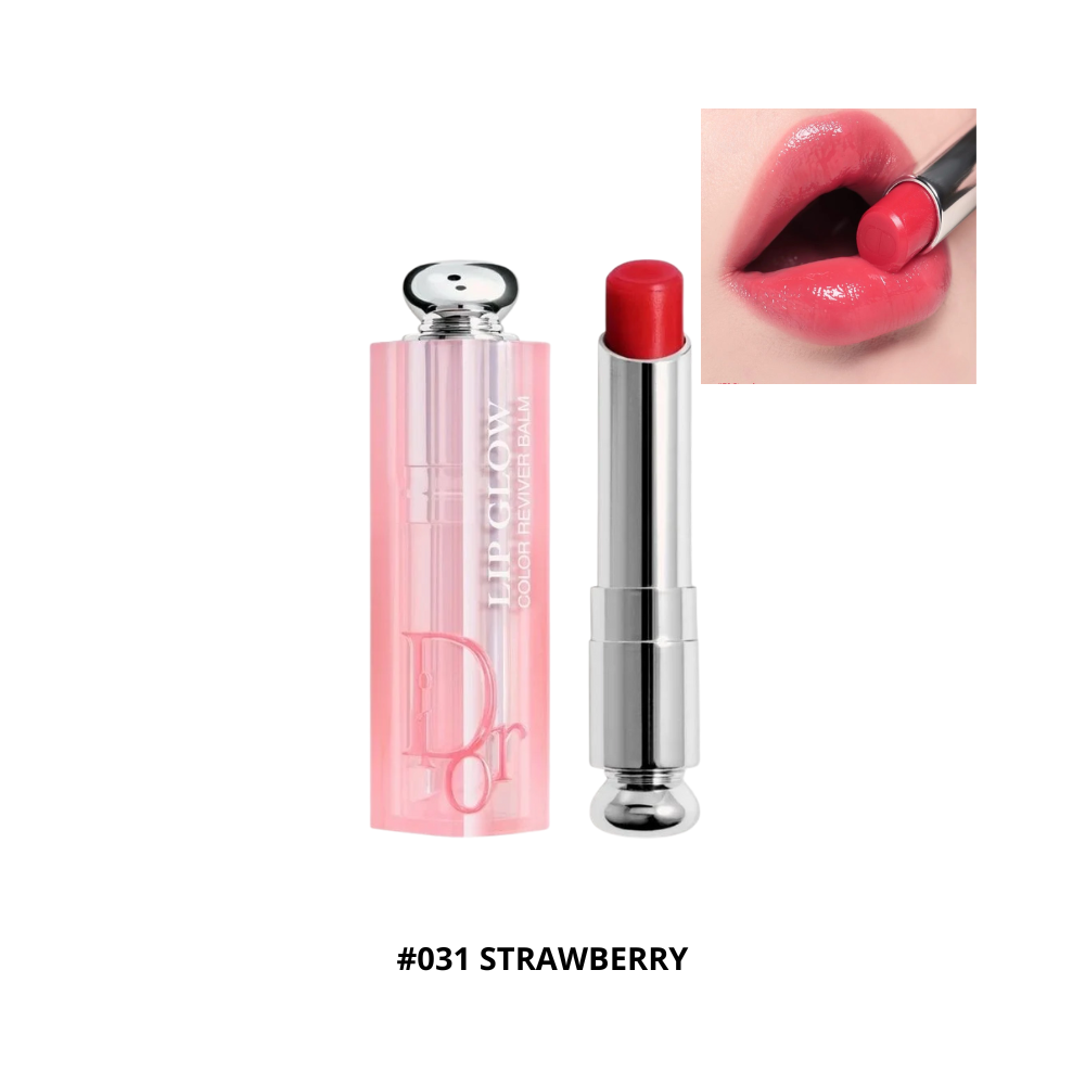  Son Dưỡng Môi Dior Ladies Addict Lip Glow Reviving Lip Balm #031 Strawberry 