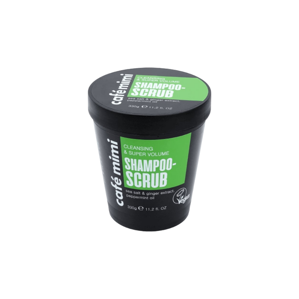  LM-Dầu Gội Tẩy Tế Bào Chết Da Đầu Cafe Mimi Cleansing & Super Volume Shampoo Scrub 330g 