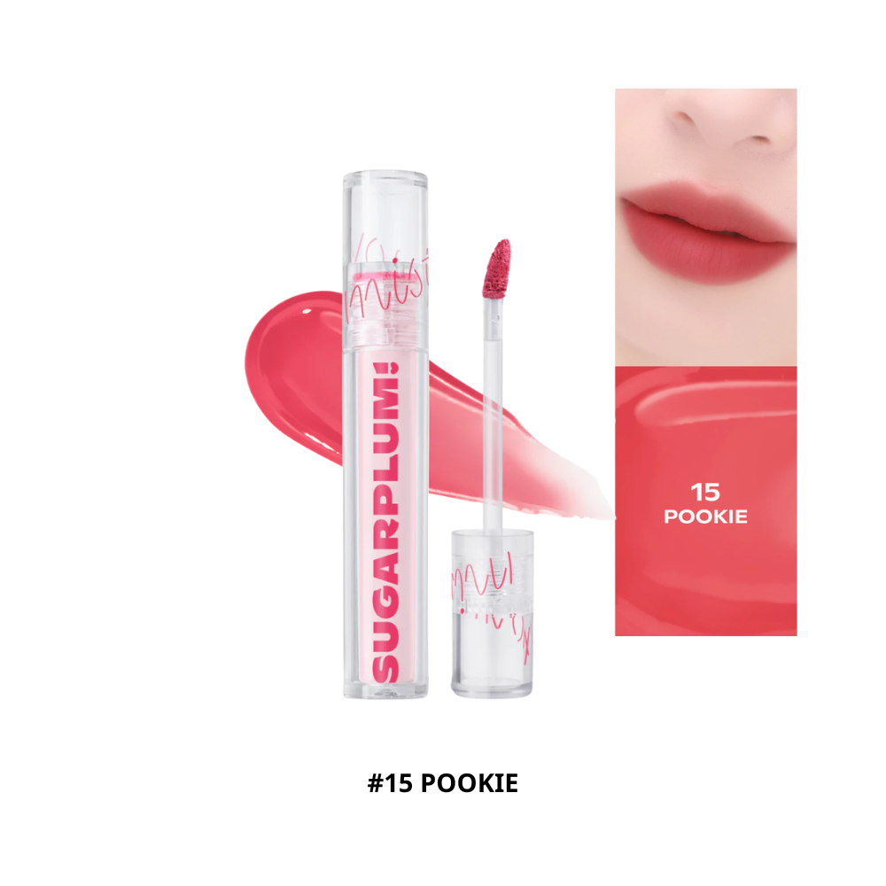  Son Tint Lì Thuần Chay Ofélia Sugarplum Mistynow Blurring Tint 3.8g #15 Pookie 