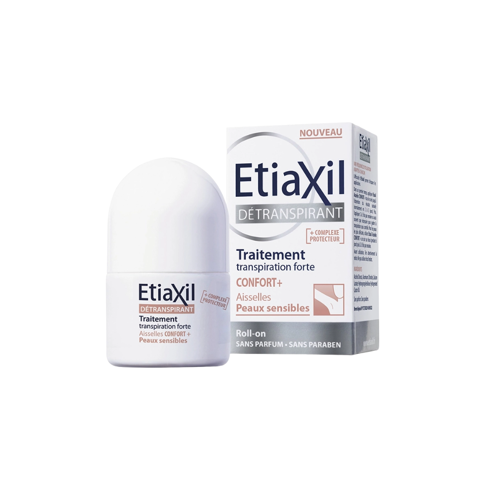  Lăn Khử Mùi EtiaXil Détranspirant Traitement Transpiration Excessive 15ml 