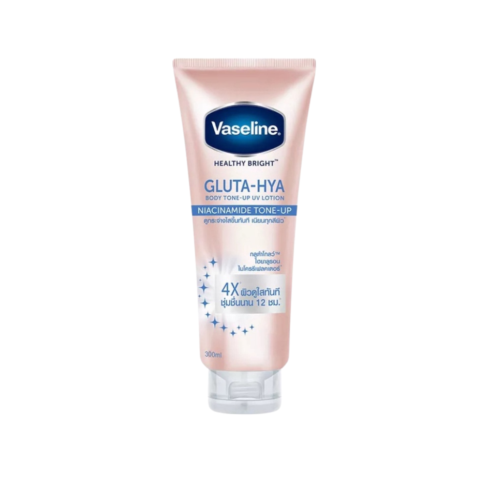  Dưỡng Thể Vaseline Healthy Bright Gluta-Hya Body Tone-Up UV Lotion 300ml 