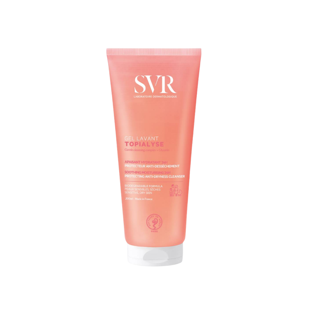  LC-HXT - Gel Rửa Mặt Dành Cho Da Khô Và Da Nhạy Cảm SVR Topialyse Gel Lavant Cleansing 200ml 