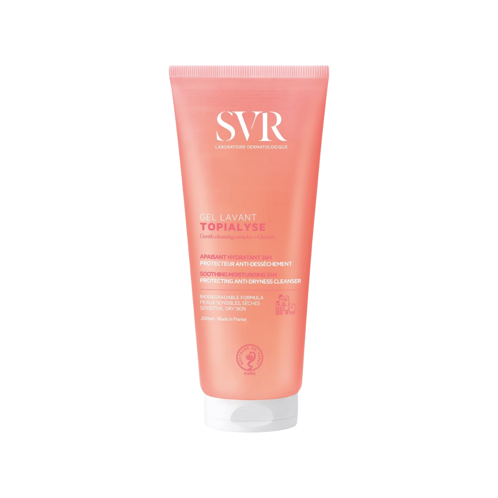  HXT - Gel Rửa Mặt Dành Cho Da Khô Và Da Nhạy Cảm SVR Topialyse Gel Lavant Cleansing 200ml 