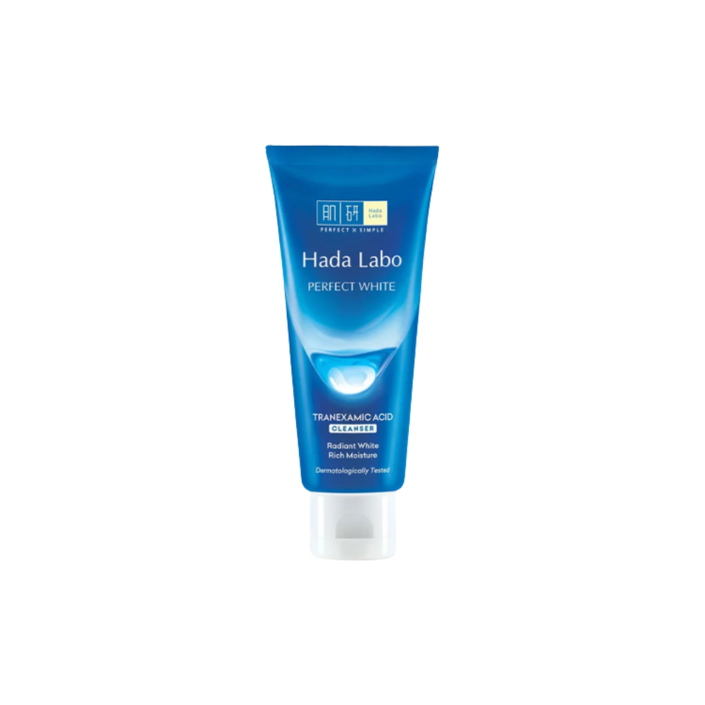  Sữa Rửa Mặt Sạch Sâu, Dưỡng Sáng Da Hada Labo Perfect White Tranexamic Acid Cleanser 80g 