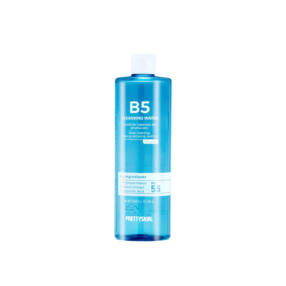  Nước Tẩy Trang Phục Hồi Cho Da Nhạy Cảm Pretty Skin B5 Cleansing Water 500ml 