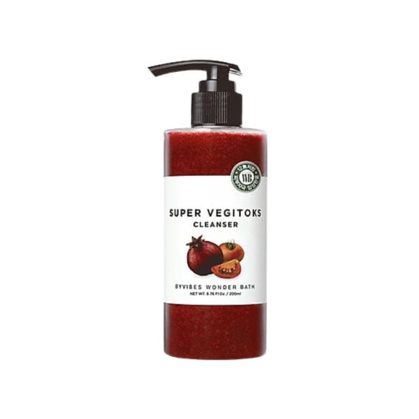 Sữa Rửa Mặt Rau Củ Wonder Bath Super Vegitoks Cleanser 300ml