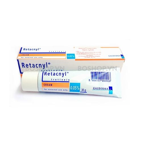Kem Tái Tạo, Trẻ Hóa Và Điều Trị Mụn Cám Galderma Retacnyl Tretinoin Cream 0.05% 30g