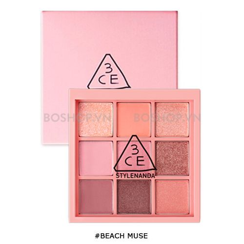 Bảng Phấn Mắt Nhũ 3CE Multi Eye Color #Beach Muse