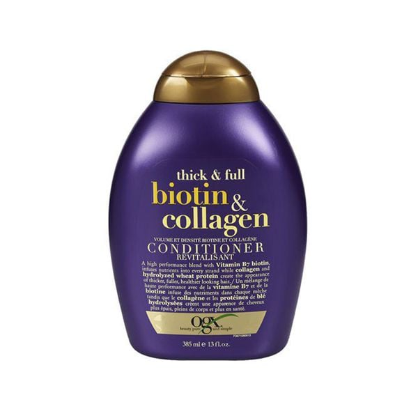 Dầu Xả OGX Thick & Full Biotin & Collagen Conditioner 385ml