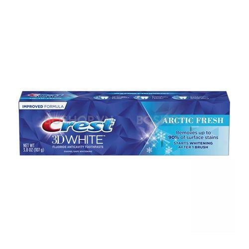 Kem Đánh Trắng Răng Crest 3D White Arctic Fresh116g