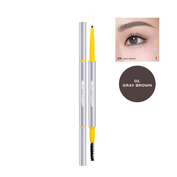 CT - Chì Mày Siêu Mảnh, Lâu Trôi Lemonade Micro Eyebrow 0.1g #03 Gray Brown