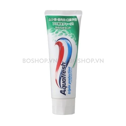 Kem Đánh Răng Nhật Bản Aquafresh Triple Protection Trà Xanh Aquafresh Triple Protection 140gr