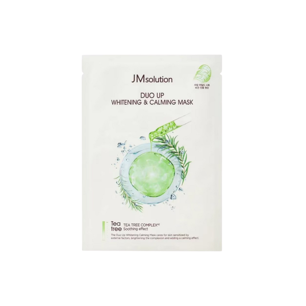 CT - Mặt Nạ Tràm Trà Dưỡng Sáng & Làm Dịu Da JM Solution Tea Tree Duo Up Whitening & Calming Mask 30ml