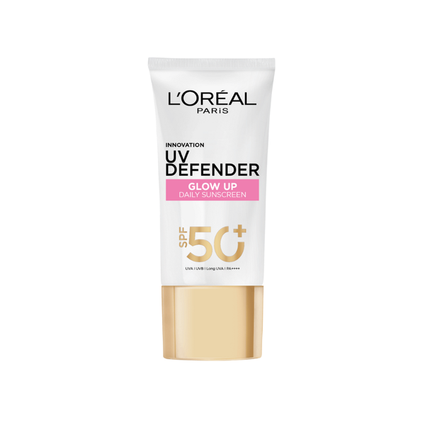 Kem Chống Nắng Nâng Tông L'Oreal UV Defender Glow Up Daily Sunscreen SPF50+ PA ++++ 50ml