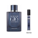  Nước Hoa Mini Nam Giorgio Armani Profondo EDP Chiết 10ml 