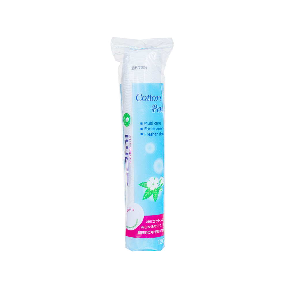  LC-Bông Tẩy Trang Jomi Cotton Pad 120 Miếng 