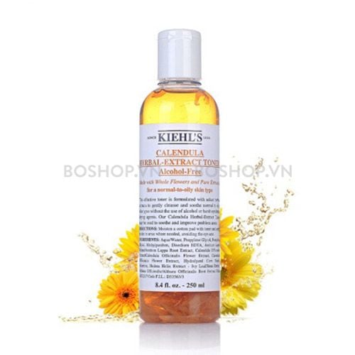 Nước Hoa Hồng Hoa Cúc Kiehl's Calendula Herbal Extract Toner Alcohol Free 250ml