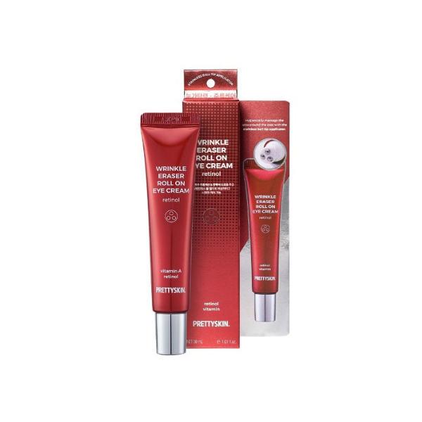 CT - Kem Mắt Prettyskin Wrinkle Eraser Roll On Eye Cream 30ml
