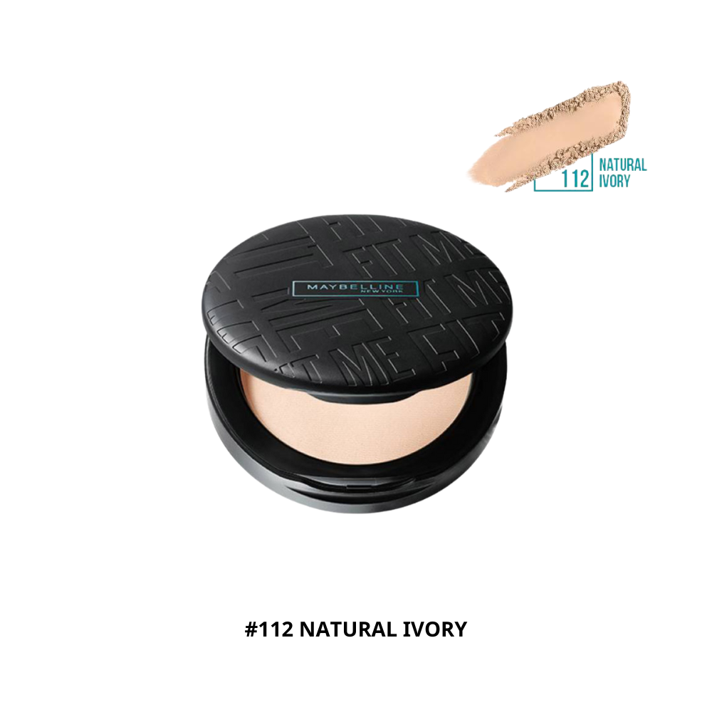  Phấn Phủ Kiềm Dầu 12H Maybelline Fit Me Compact Powder Powder SPF32 PA+++ 6g #112 Natural Ivory 
