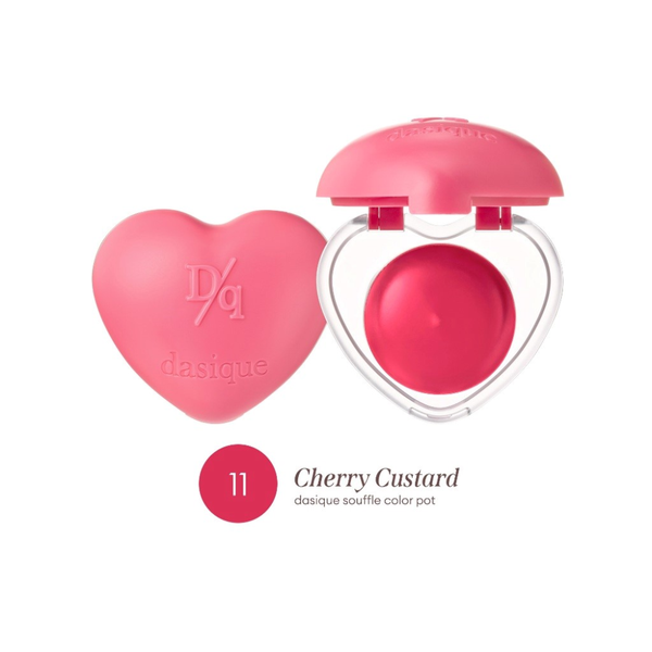 Son Kem Bùn Dasique Souffle Color Pot 11 #Cherry Custard