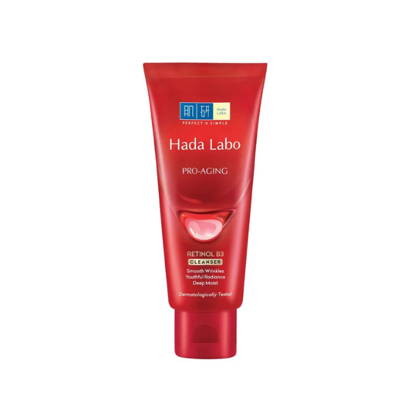Kem Rửa Mặt Ngừa Lão Hóa Hada Labo Pro Anti Aging Lifting Cleanser 80g