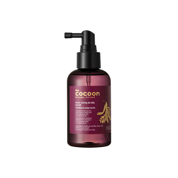 CT - Nước Dưỡng Tóc Bồ Kết Giảm Gàu Cho Da Đầu Nhạy Cảm Cocoon Gleditsia Scalp Tonic 140ml