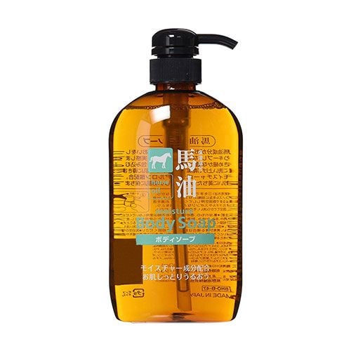 Sữa Tắm Mỡ Ngựa Kumano Horse Oil Hyaluronic Acid 600ml