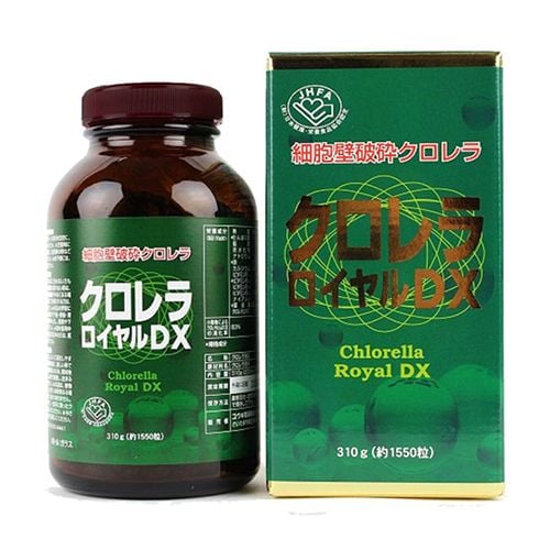 Tảo Lục Hoàng Gia Yuki Pharmaceutical Chlorella Royal Dx 1550 Viên