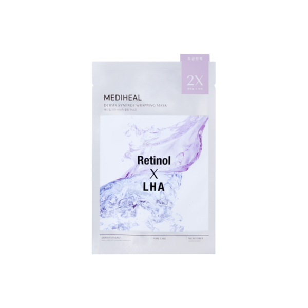 CT - Mặt Nạ Chăm Sóc Lỗ Chân Lông Mediheal Derma Synergy Wrapping Mask Retinol X LHA 25ml