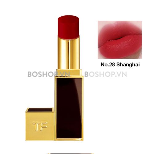  Son High End Tom Ford Lip Color Satin Matte No.28 Shanghai 