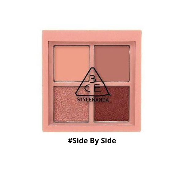 Bảng Màu Mắt 4 Ô 3CE Mini Multi Eye Color Palette #Side By Side