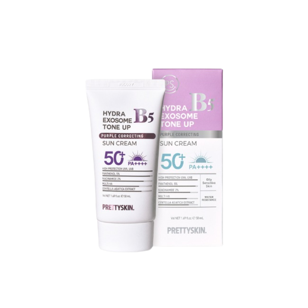  Kem Chống Nắng Hiệu Chỉnh Tone Da Pretty Skin Hydra B5 Exosome Tone Up SPF 50+ PA++++ 50ml 