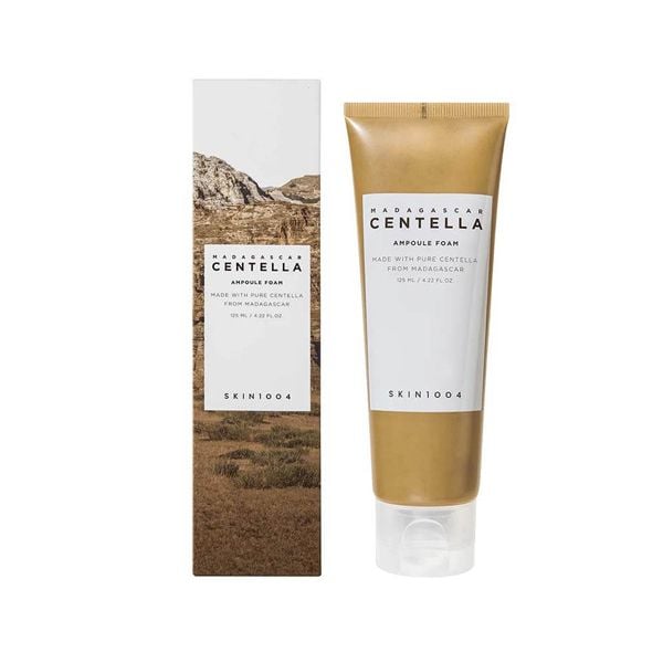Sữa Rửa Mặt Cho Da Nhạy Cảm Skin1004 Madagascar Centella Ampoule Foam 125ml