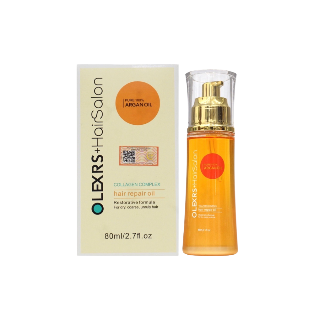  Dầu Dưỡng Tóc Olexrs+Hairsalon Collagen Complex Hair Repair Oil 80ml 