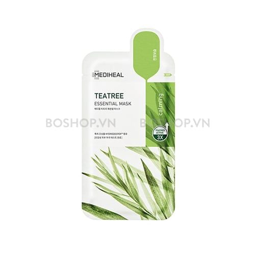 CT - Mặt Nạ Mediheal Dịu Da Mediheal Teatree Essential Mask Calming 24ml