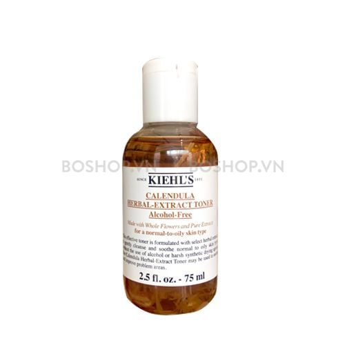 Nước Hoa Hồng Hoa Cúc Kiehl's Calendula Herbal Extract Toner Alcohol Free 75ml