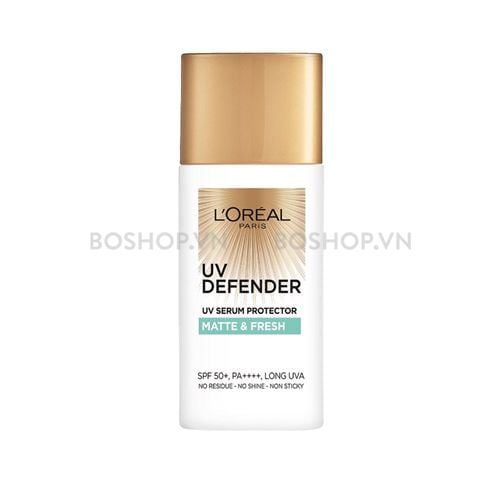 CT - Kem Chống Nắng Loreal Mịn Nhẹ Kiềm Dầu Thoáng Mịn Da UV Defender Matte & Fresh SPF 50+ PA ++++ 50ml