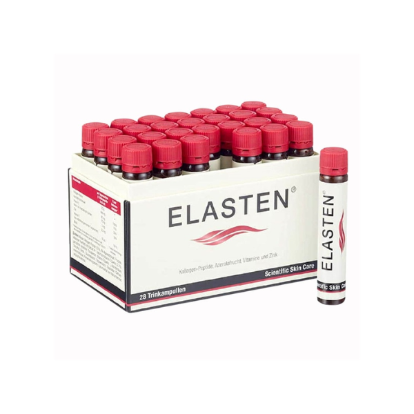 CT - Nước Uống Đẹp Da Collagen Elasten Thủy Phân 28 Ống x 25ml